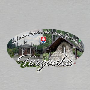Turzovka - magnet ovál ořez masiv