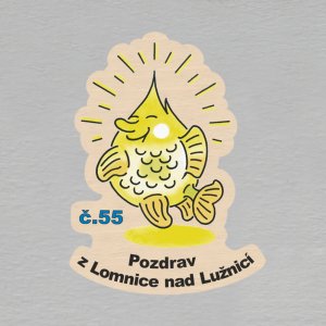 č. 55 Pozdrav z Lomnice nad Lužnicí - magnet
