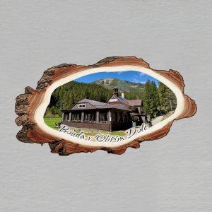 Bouda v Obřím Dole - magnet kůra