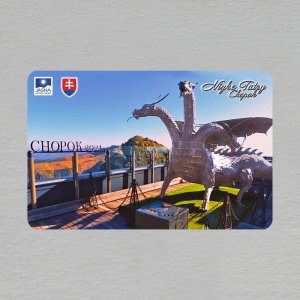 Chopok - magnet obdélník velký