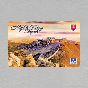 Nízke Tatry - CHopok - magnet obdélník velký