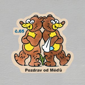 č. 65 Pozdrav od Méďů - magnet