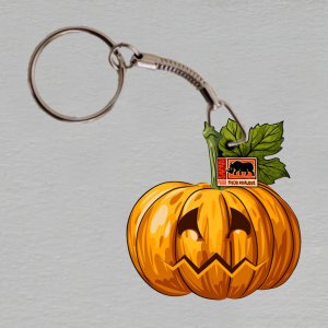 Safari Park Dvůr Králové - halloween - dýně - klíčenka