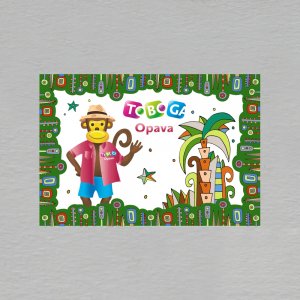 Toboga Opava - magnet C6 dvojitý