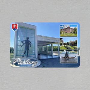 Piešťany - magnet obdélník velký