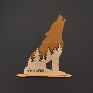 Chopok - vlk - vzor les