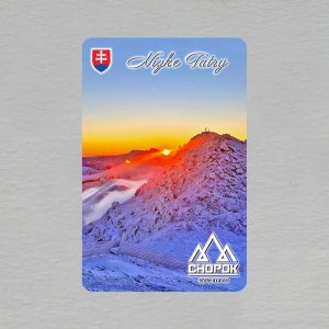 Chopok - magnet obdélník velký