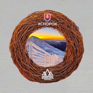 Chopok - magnet ořez masiv