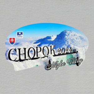 Chopok - magnet ovál velký