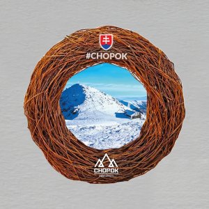 Chopok - magnet ořez masiv