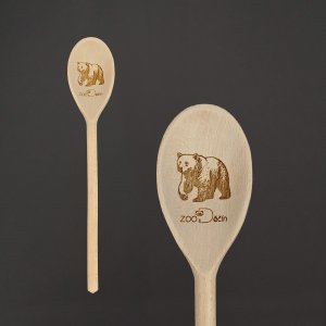 Zoo Děčín - vařečka s gravírem