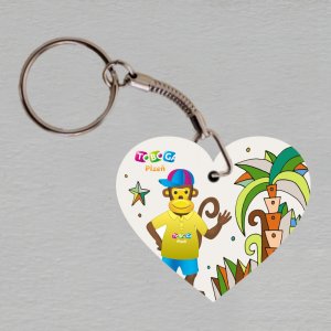 Toboga Plzeň - klíčenka srdce