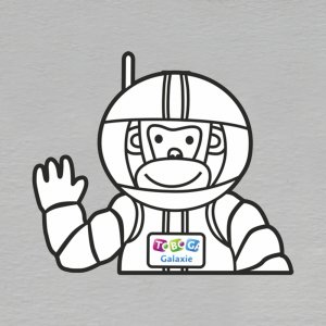 Toboga Galaxie - magnet k domalování