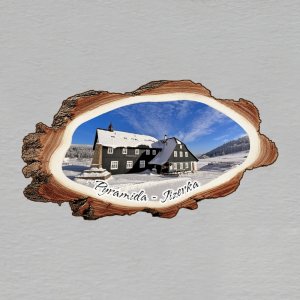 Pyramida - magnet kůra