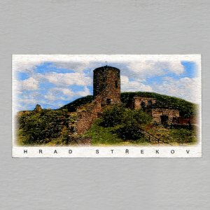 Střekov - hrad - magnet DL
