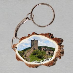 Střekov - hrad - klíčenka kůra