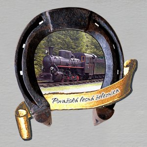 Považská lesná železnica - magnet podkova